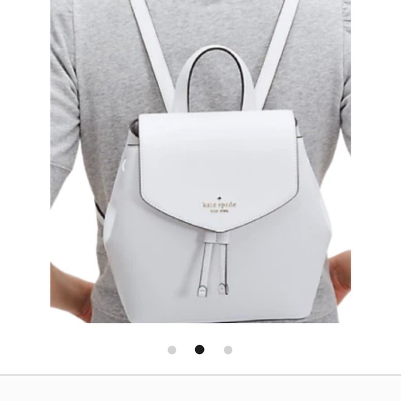 Kate Spade Classic White Backpack
